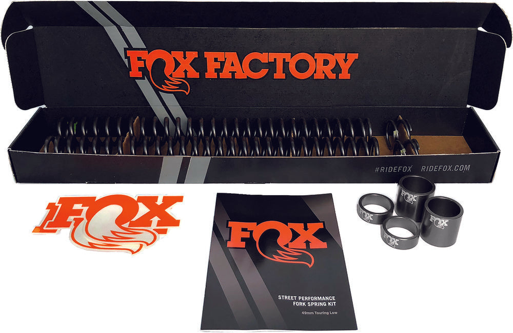 FOX FACTORY FORK SPRING KITS 49MM HARLEY DYNA 06-17 - The Speed Shop Canada