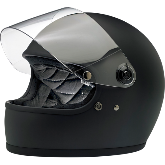 BILTWELL GINGO S HELMET FLAT BLACK - The Speed Shop Canada