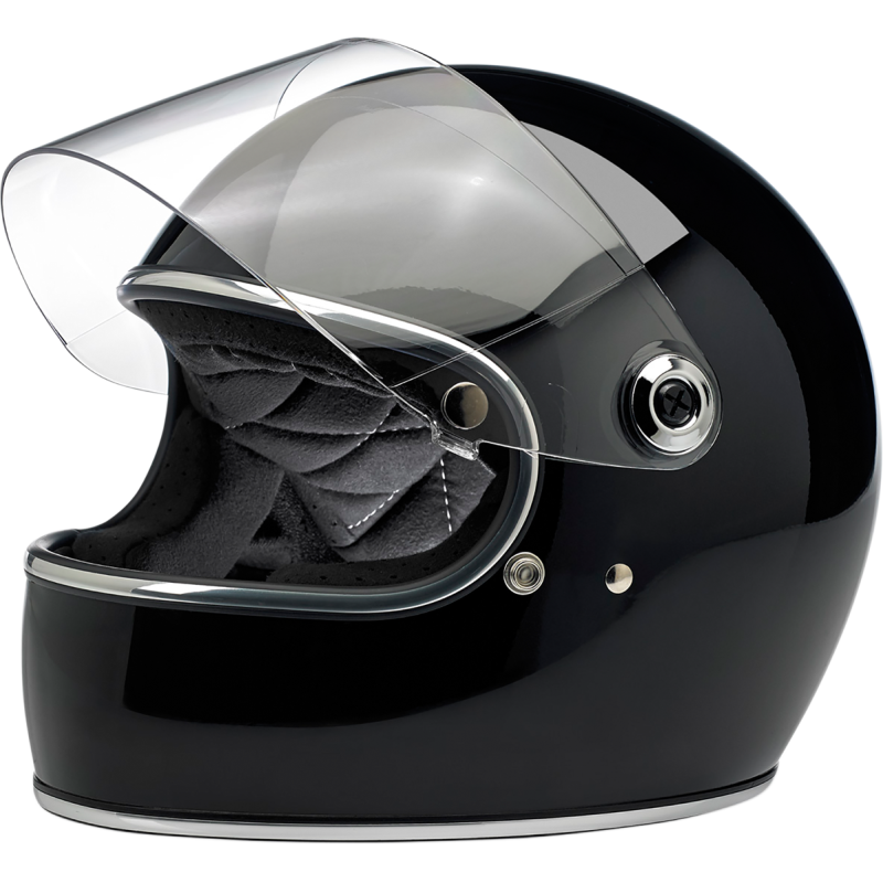 BILTWELL GINGO S HELMET GLOSS BLACK - The Speed Shop Canada