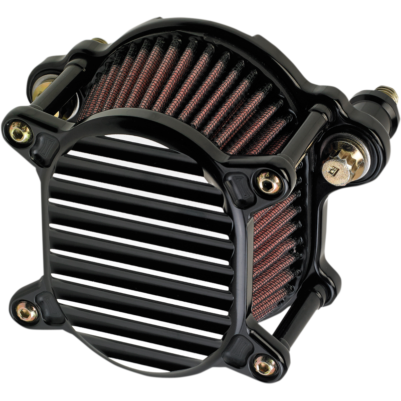 JOKER MACHINE OMEGA BLACK/MACHINED AIR FILTER KIT 99-17 BIG TWINS - The Speed Shop Canada