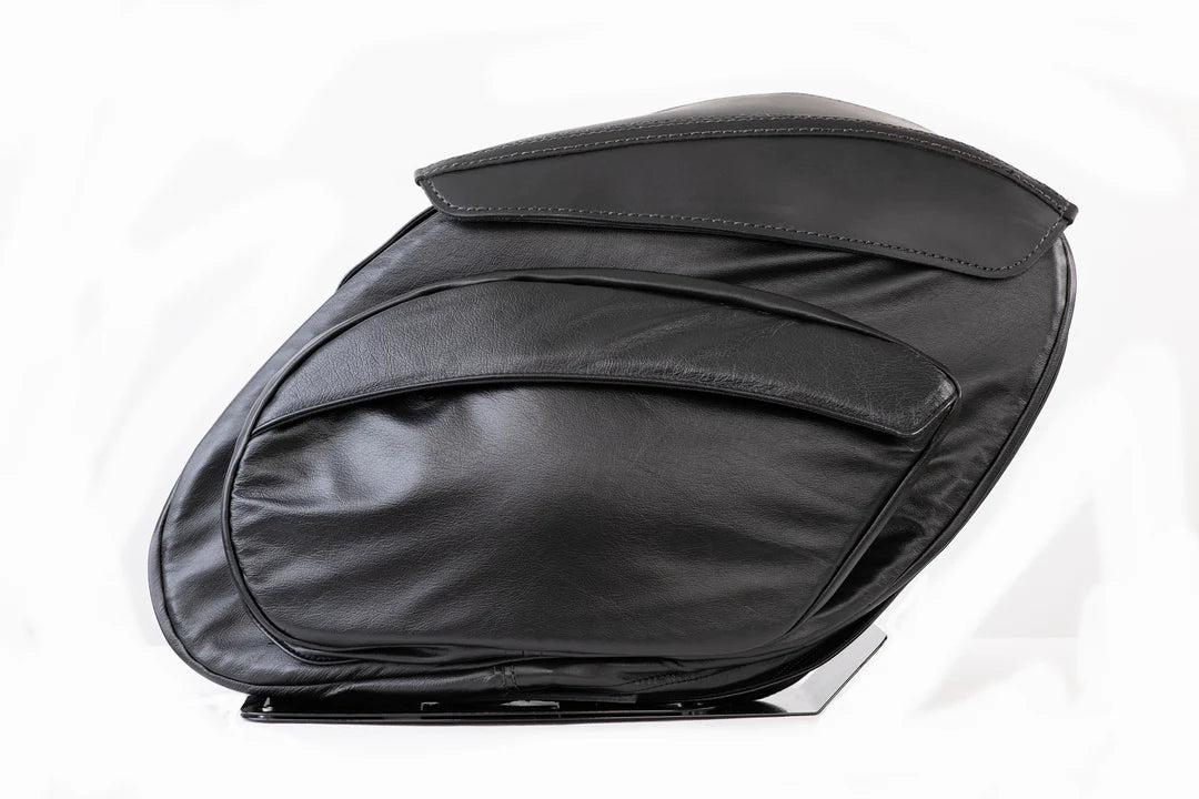 LEATHER PRO RETRO FULL LEATHER BAGS HARLEY MODELS - The Speed Shop Canada