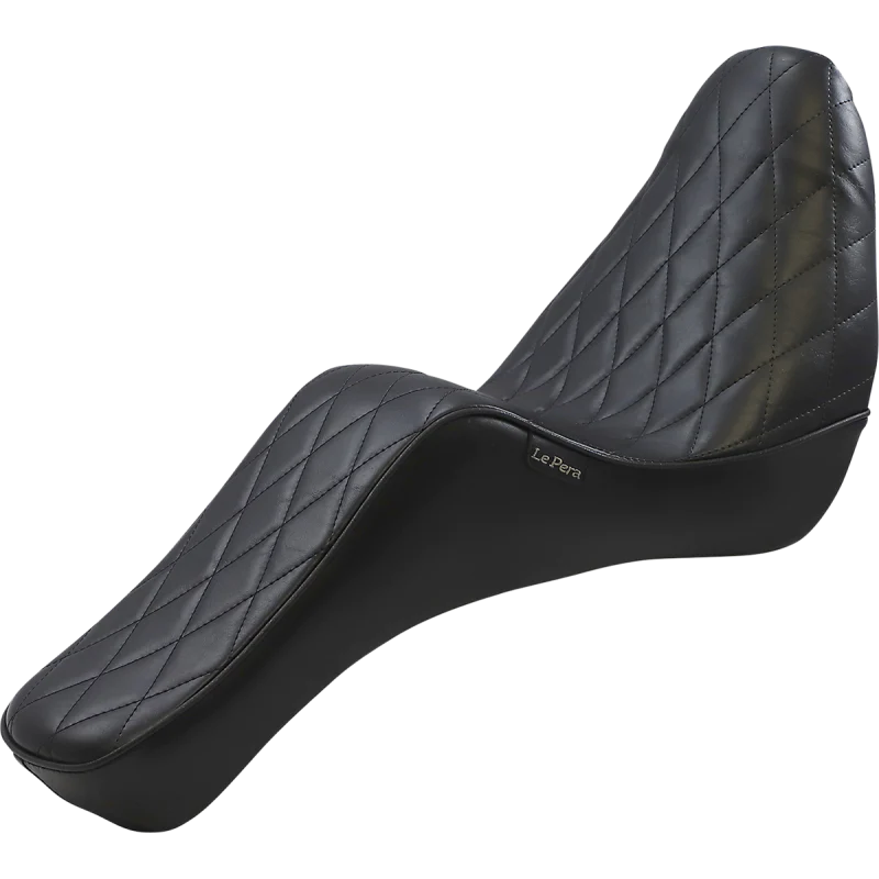 LEPARA CHEROKEE SEAT BLACK DIAMOND STITCH HARLEY SOFTAILS M8 FXBR FLFB 18+ - The Speed Shop Canada