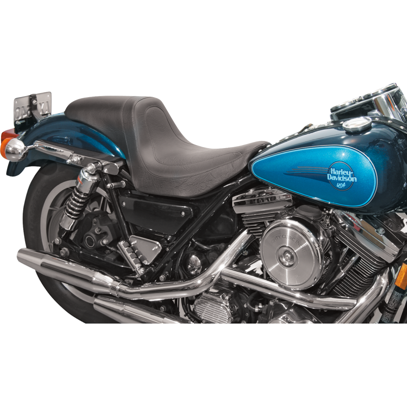 MUSTANG FASTBACK SEAT BLACK HARLEY FXR MODELS - The Speed Shop Canada