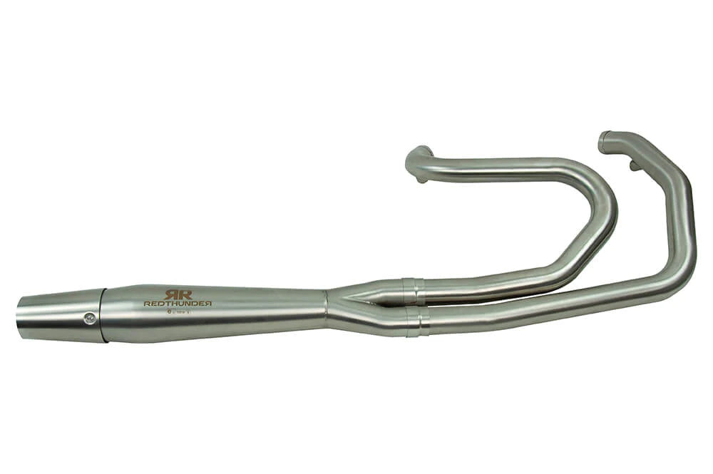 RED THUNDER 2:1 EXHAUST CLASSIC HARLEY DAVIDSON SPORTSTER - The Speed Shop Canada