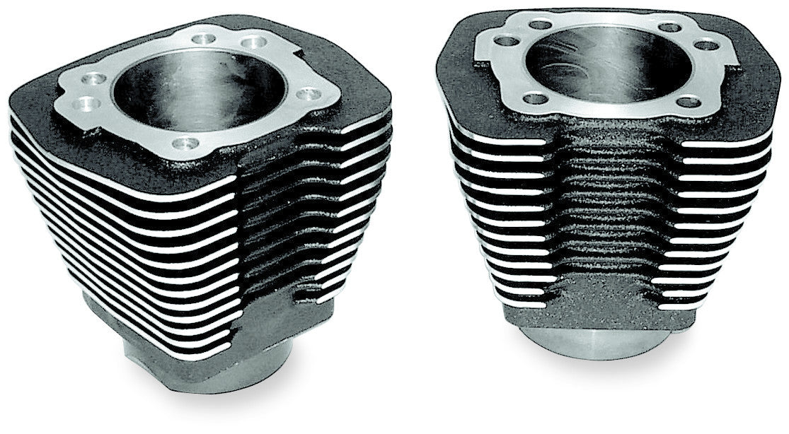 S&S CYCLE 3-5/8" BLACK HL EVOLUTION CYLINDER SET 84-99 HARLEY - The Speed Shop Canada