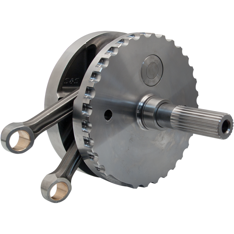 S&S CYCLE FLYWHEEL ASSY (A) 07-17 TWIN CAMS 4 3/8 STROKE HARLEY - The Speed Shop Canada