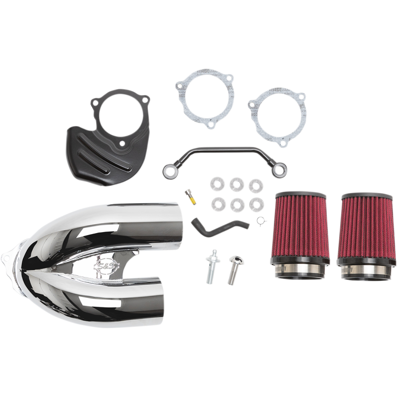 S&S CYCLE TWIN TUNED INDUCTION AIR FILTER KIT HARLEY M8 MODELS - The Speed Shop Canada