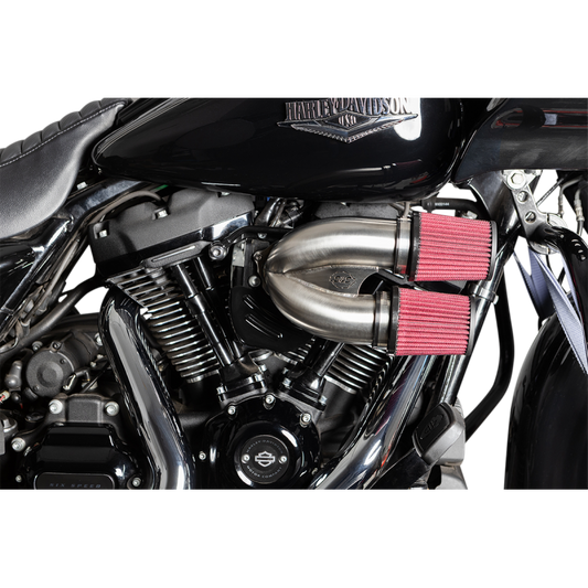 S&S CYCLE TWIN TUNED INDUCTION AIR FILTER KIT HARLEY M8 MODELS - The Speed Shop Canada