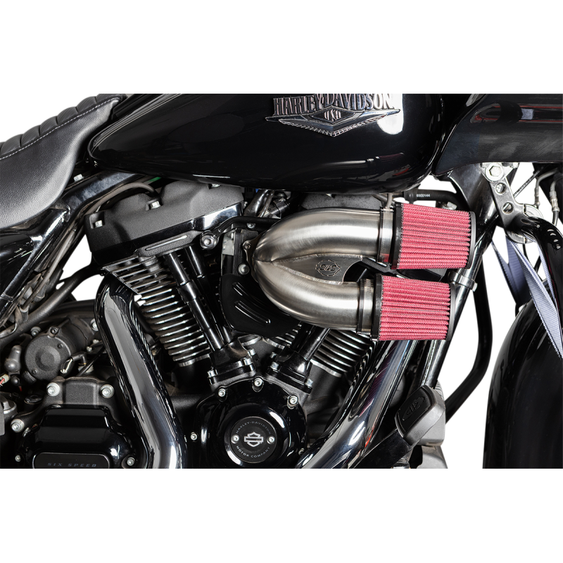 S&S CYCLE TWIN TUNED INDUCTION AIR FILTER KIT HARLEY 08-16 MODELS - The Speed Shop Canada