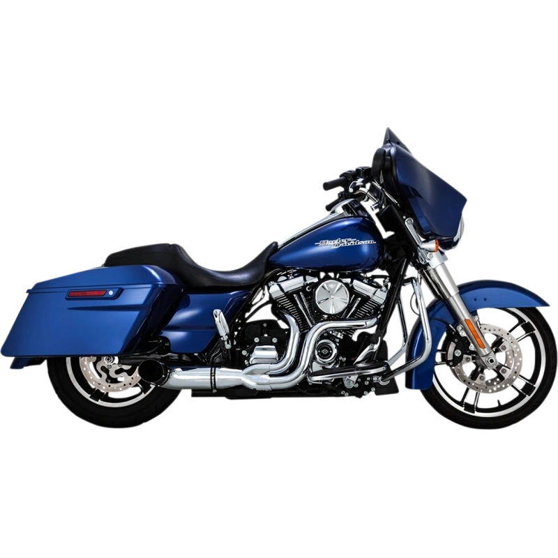 PYTHON RAYZER 2:1 EXHAUST SYSTEMS HARLEY DAVIDSON BAGGERS - The Speed Shop Canada