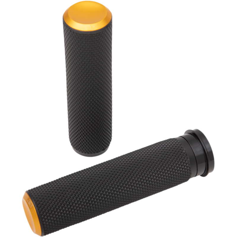 ARLEN NESS KNURLED RUBBER GRIPS HARLEY DAVIDSON MODELS - The Speed Shop Canada