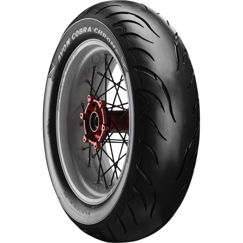 AVON COBRA CHROME REAR RIENFORCED BIAS MOTORCYCLE TIRES BLACKWALL - The Speed Shop Canada