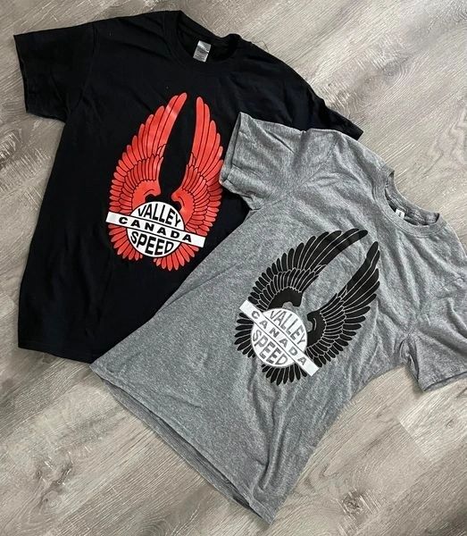 VALLEY SPEED SHOP MENS WINGED TEE SHIRTS - The Speed Shop Canada