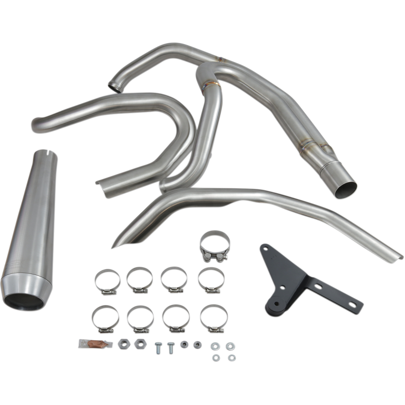 BASSANI STAINLESS 2:1 RR3 EXHAUST SYSTEM HARLEY DAVIDSON 18-23 FXFB/FLSL - The Speed Shop Canada