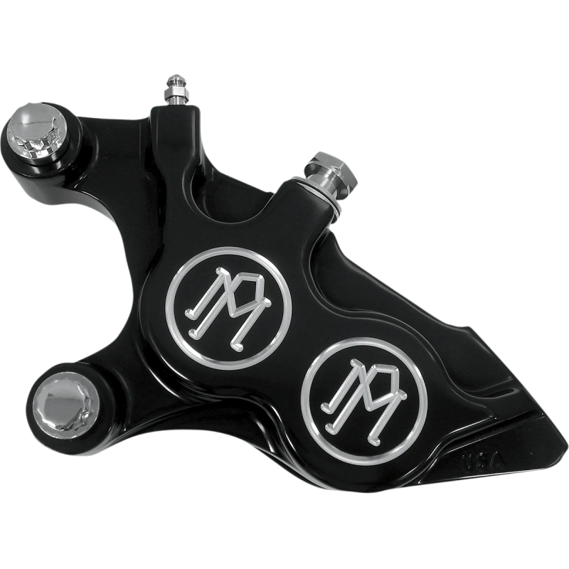 PERFORMANCE MACHINE FRONT 4 PISTON CALIPERS 11.8" HARLEY DAVIDSON - The Speed Shop Canada
