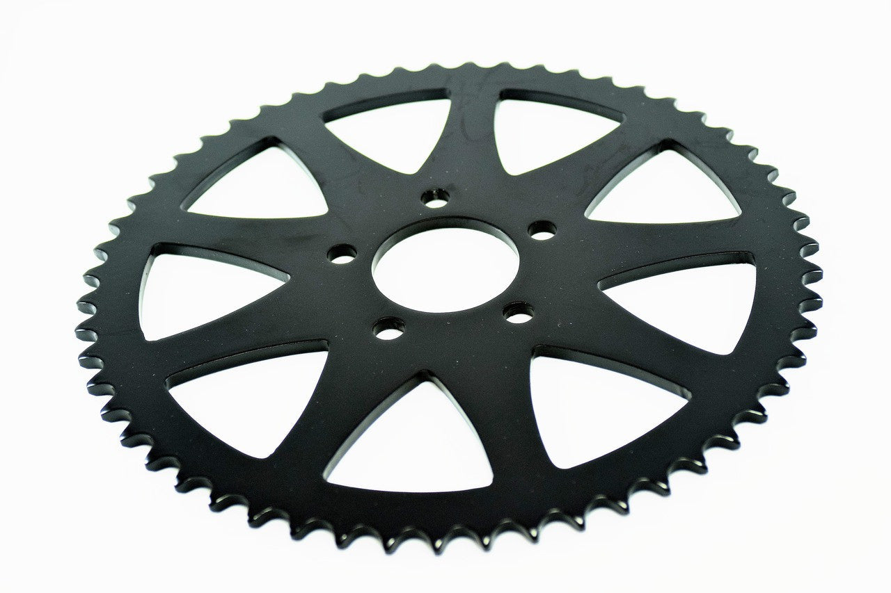 SPOKED REAR CHAIN SPROCKETS BLACK HARLEY MODELS 1999 DOWN - The Speed Shop Canada