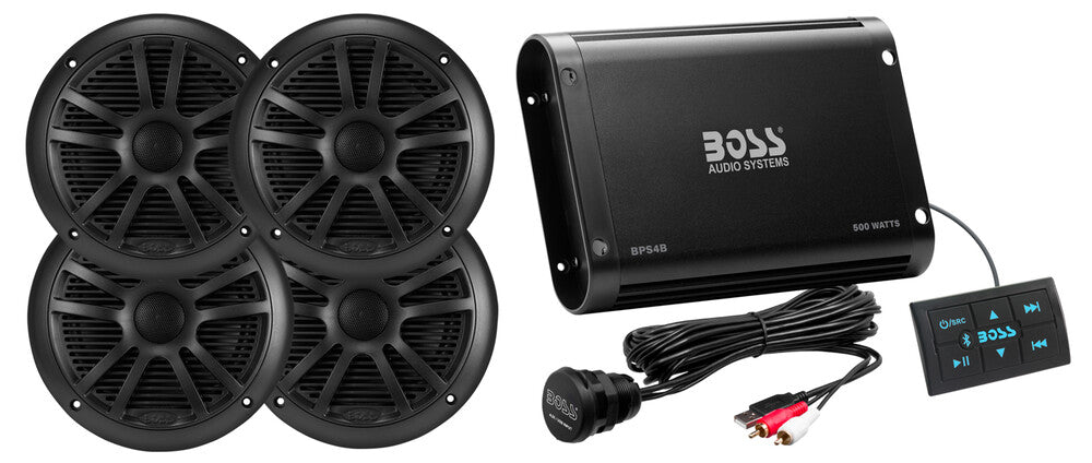 BOSS AUDIO KIT 500 WATT BLUETOOTH AMP - The Speed Shop Canada