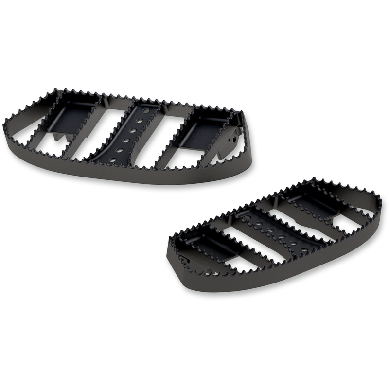 BURLY BRAND MX PASSENGER FLOORBOARDS HARLEY DAVIDSON MODELS - The Speed Shop Canada