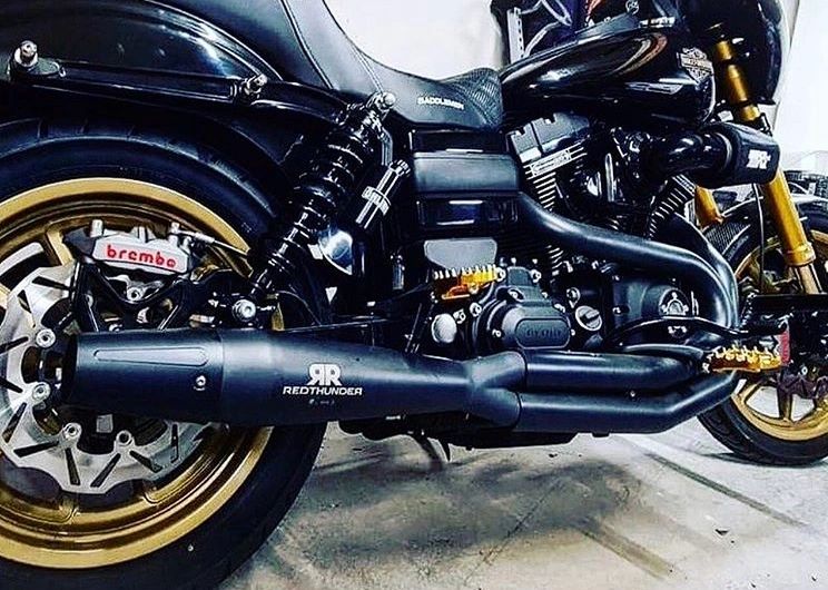 RED THUNDER 2:1 CLASSIC HARLEY DAVIDSON DYNA 06-17 - The Speed Shop Canada