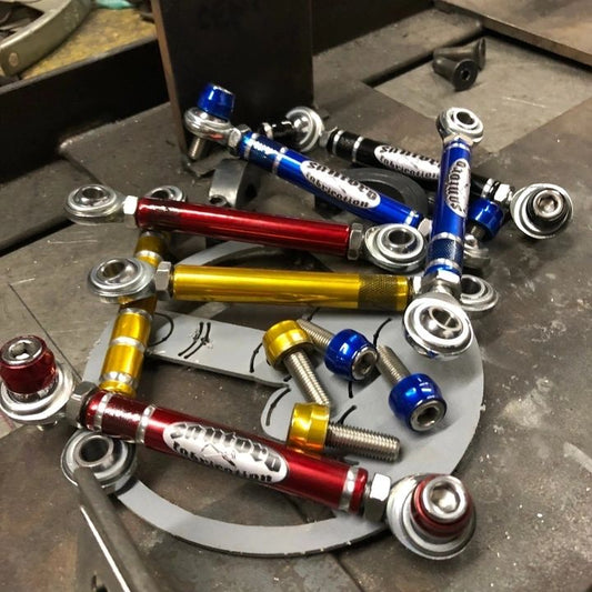 SANTORO FABWORX SHIFT LINKAGES -SHORT M8 SOFTAILS (MIDS) - The Speed Shop Canada