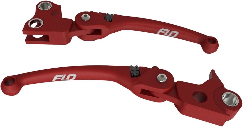FLO MOTORSPORTS MX ADJUSTABLE STYLE LEVERS HARLEY MODELS - The Speed Shop Canada