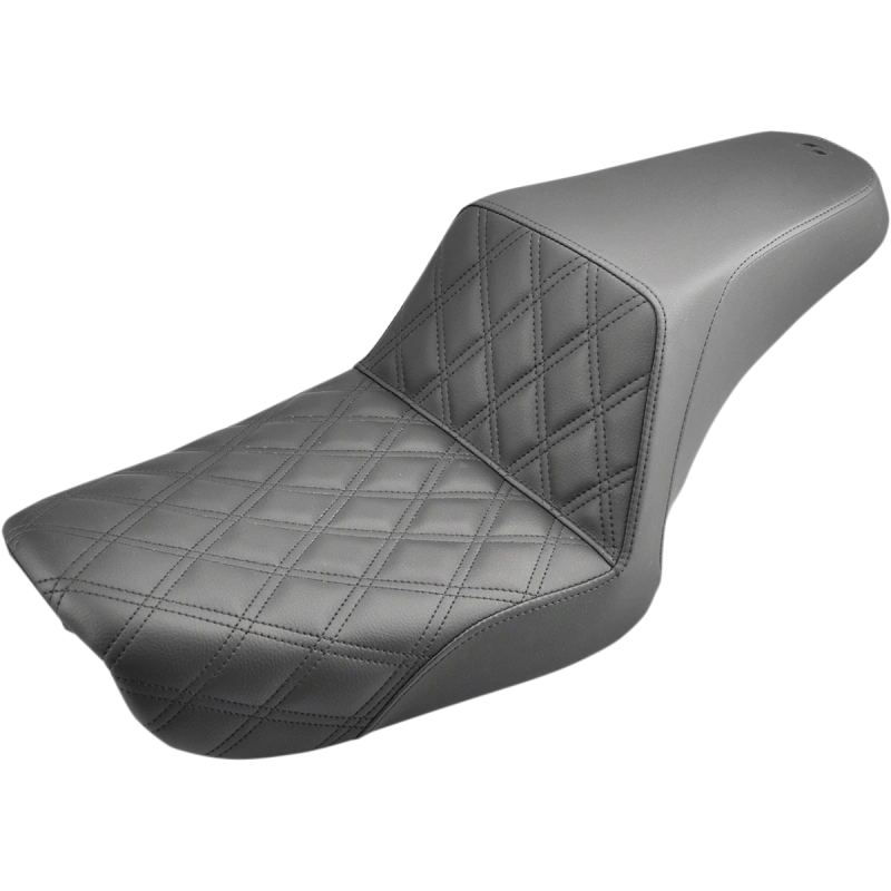 SADDLEMEN STEP UP SEAT FRONT L/S HARLEY 06-17 DYNA - The Speed Shop Canada
