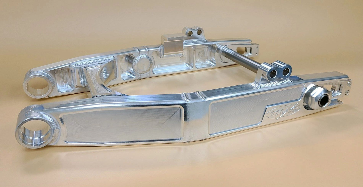 TRAC DYNAMICS CLASSIC BILLET HARLEY DAVIDSON FXR SWINGARM - The Speed Shop Canada