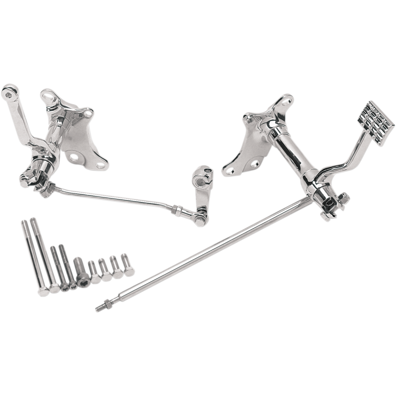 DRAG FORWARD CONTROLS CHROME 87-03 SPORTSTER 883/1200 - NO PEGS - The Speed Shop Canada