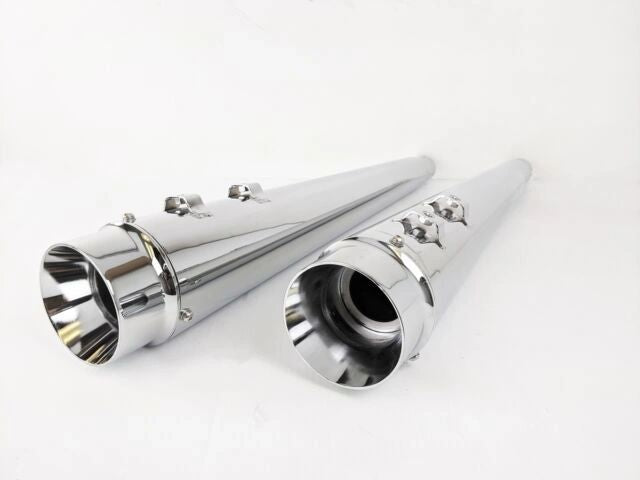 VTWIN SLIP ON MUFFLERS HARLEY DAVIDSON BAGGERS - The Speed Shop Canada