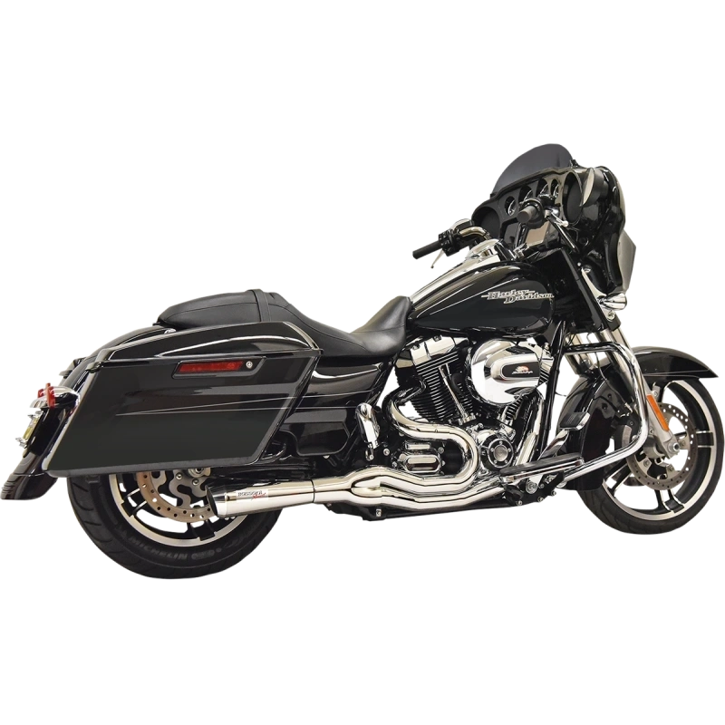 BASSANI RR2 2:1 MID LENGTH EXHAUST HARLEY DAVIDSON BAGGERS 1997-2008 - The Speed Shop Canada