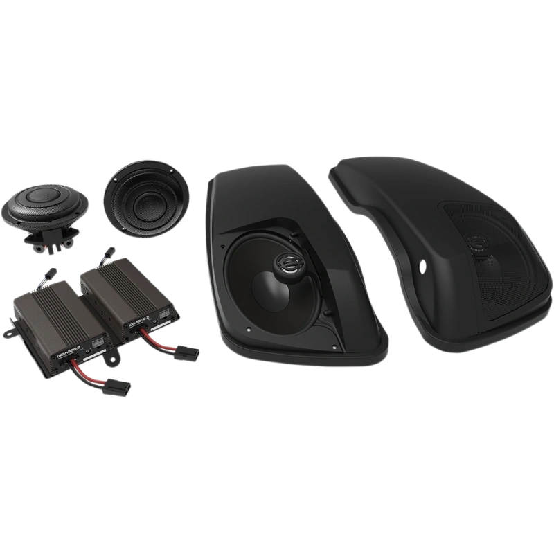600 WATT BIG POD BAG LID KITS FOR HARLEY BAGGERS - The Speed Shop Canada