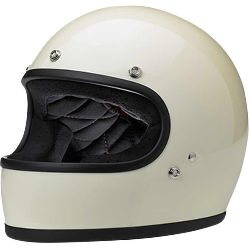 BILTWELL GINGO HELMET GLOSS WHITE - The Speed Shop Canada