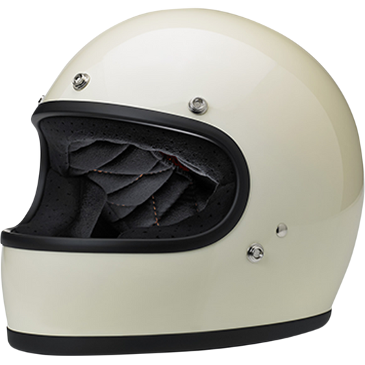 BILTWELL GINGO HELMET GLOSS WHITE - The Speed Shop Canada