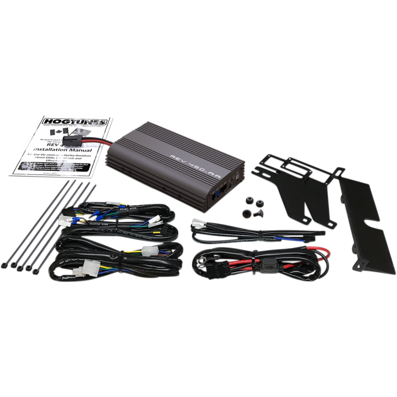 HOGTUNES REV SERIES 200 WATT 4 CHANNEL AMPLIFIER HARLEY MODELS 99-13 - The Speed Shop Canada