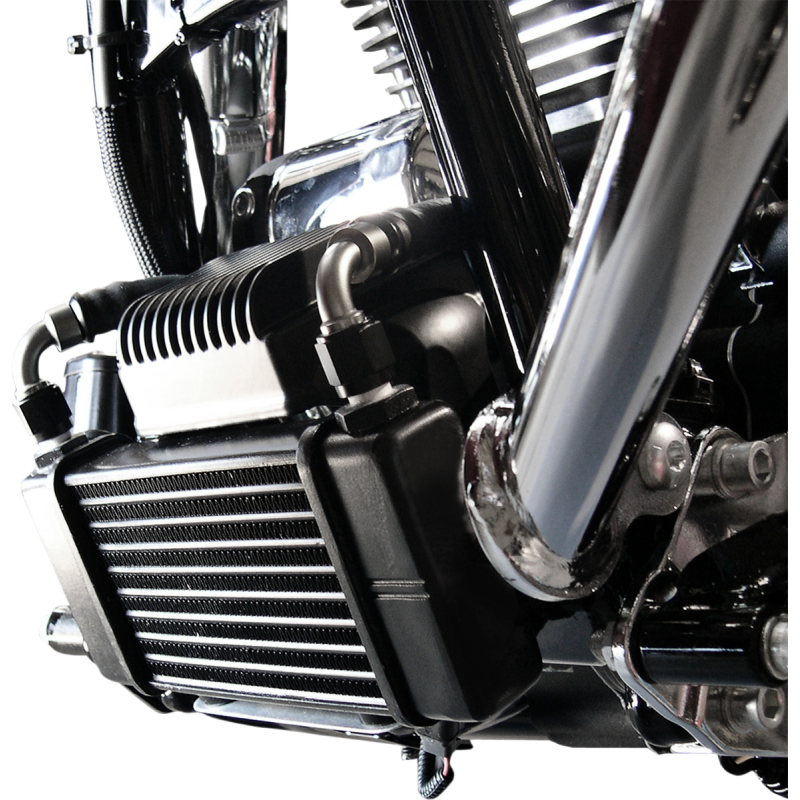 JAGG OIL COOLERS LOW MOUNT HARLEY DAVIDSON MODELS - The Speed Shop Canada
