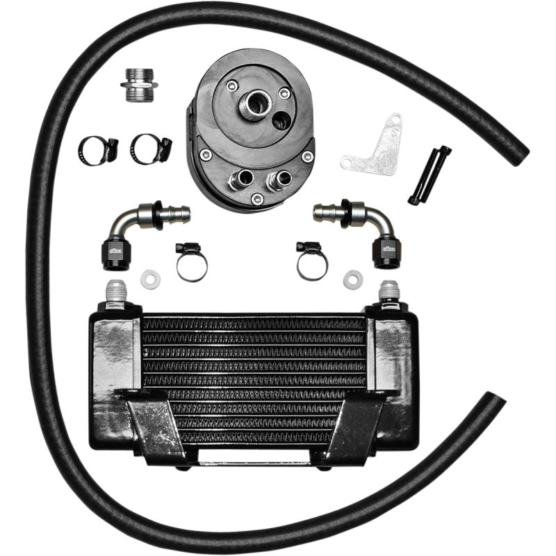 JAGG OIL COOLERS LOW MOUNT HARLEY DAVIDSON MODELS - The Speed Shop Canada