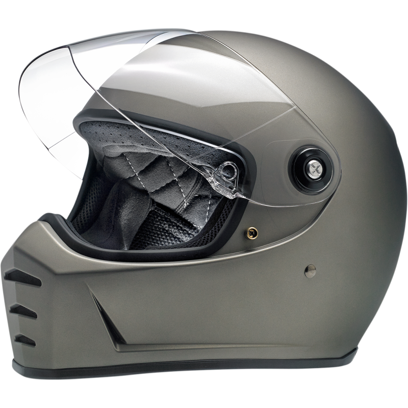 LANE SPLITTER HELMET - FLAT TITANIUM - The Speed Shop Canada