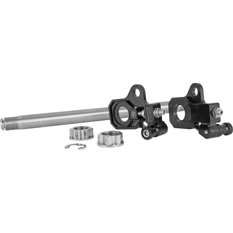 PERFORMANCE MACHINE REAR AXLE ADJUSTER KITS 09-23 HARLEY DAVIDSON BAGGERS - The Speed Shop Canada