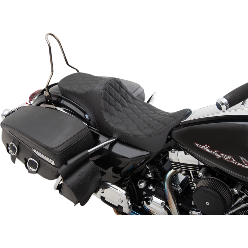 PREDATOR 3 SEATS EXTENDED REACH HARLEY DAVIDSON BAGGERS 97-24 - The Speed Shop Canada