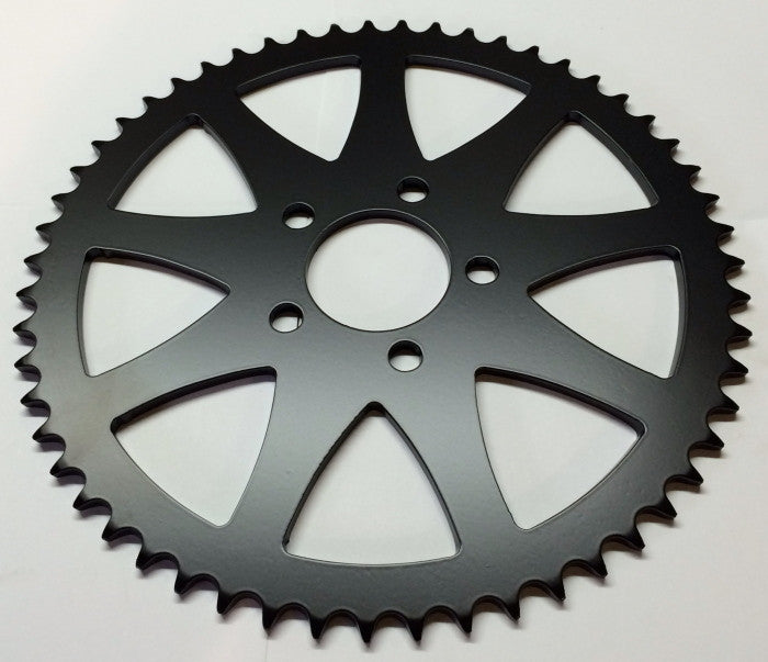 SPOKED REAR CHAIN SPROCKETS BLACK HARLEY MODELS 2000 UP - The Speed Shop Canada