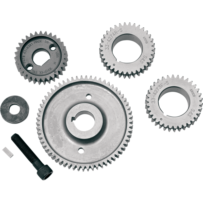 S&S CYCLE FOUR GEAR SET FOR GEAR DRIVE TWIN CAMS - The Speed Shop Canada