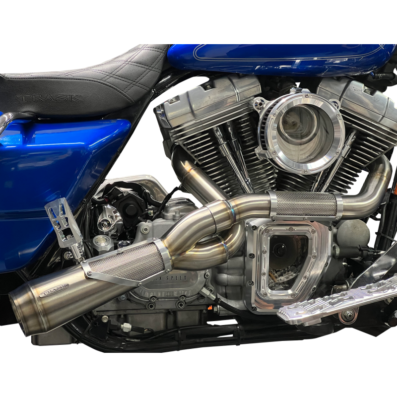 TRASK BIG SEXY 2:1 EXHAUST HARLEY DAVIDSON BAGGERS 2000-2016 - The Speed Shop Canada