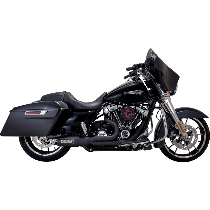 VANCE AND HINES 2:1 HO RR SHORTY PCX EXHAUST HARLEY DAVIDSON BAGGERS 17-25 - The Speed Shop Canada