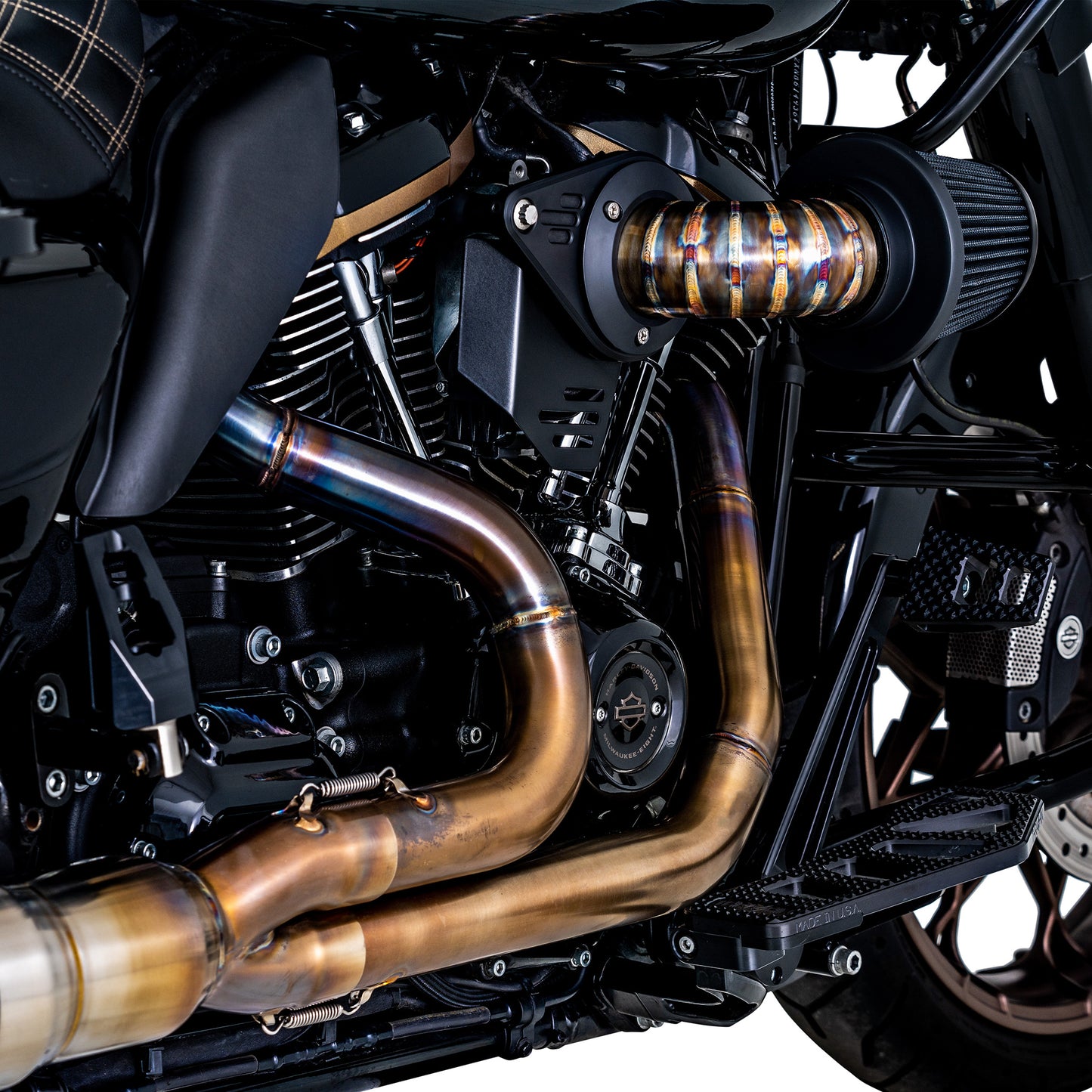 VANCE AND HINES VO2 FALCON STAINLESS AIR FILTER KIT HARLEY DAVIDSON MODELS - The Speed Shop Canada