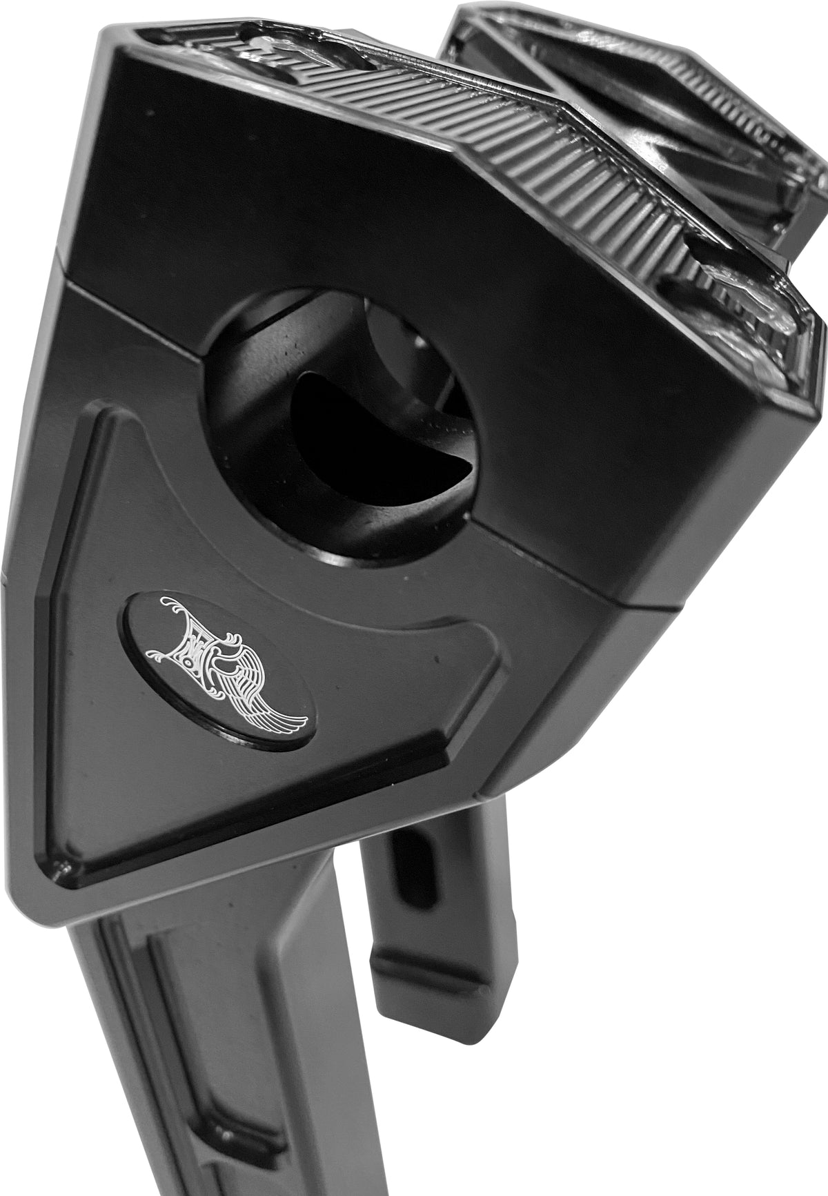 KENS FACTORY KFR-01 Next Level 1-Inch X-Riser with 8-Inch Pullback, Black