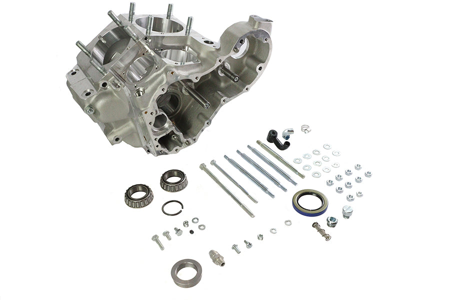 S&S Cycle 31-0008 stock bore engine crankcase set for motorcycle engine applications