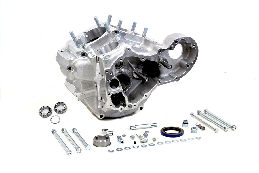 S&S Cycle 31-0010 stock bore engine crankcase set for motorcycle engine development