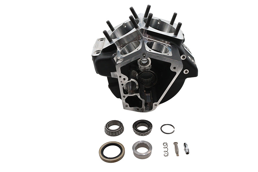 Ultima 206-27 black Shovelhead engine case set