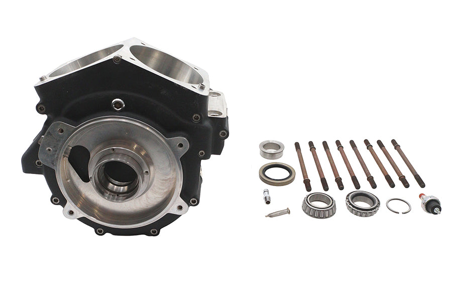 Ultima 206-45 Evolution engine case set in black, SKU 10-2645