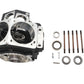 Ultima 206-49 Evolution engine case set in black, showing precision-machined components